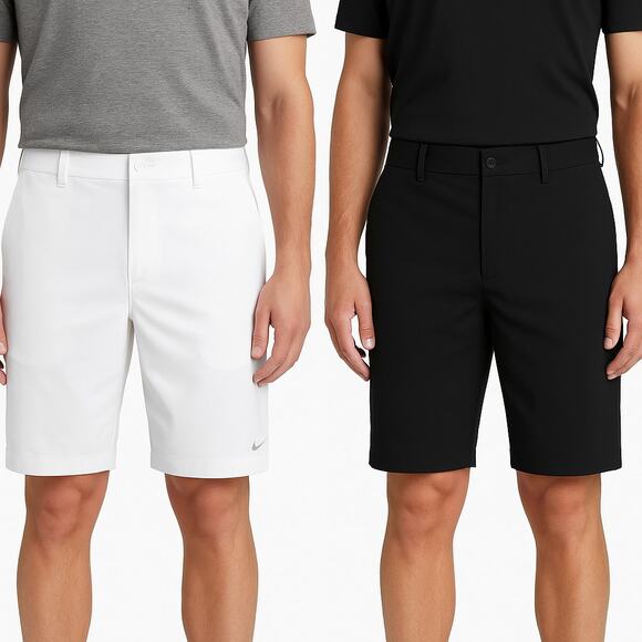 Nike Golf Dri-FIT & PGA Tour Golf Shorts Lot – Men’s Size 34, Inseam 10 - Picture 1 of 11